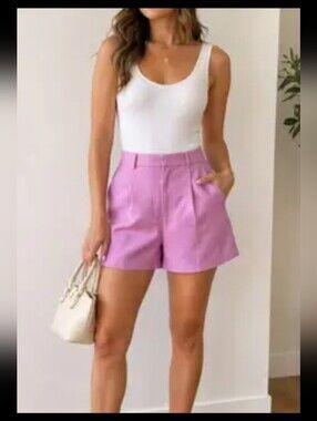 Abercrombie&fitch A-LINE pink Shorts Sz L
